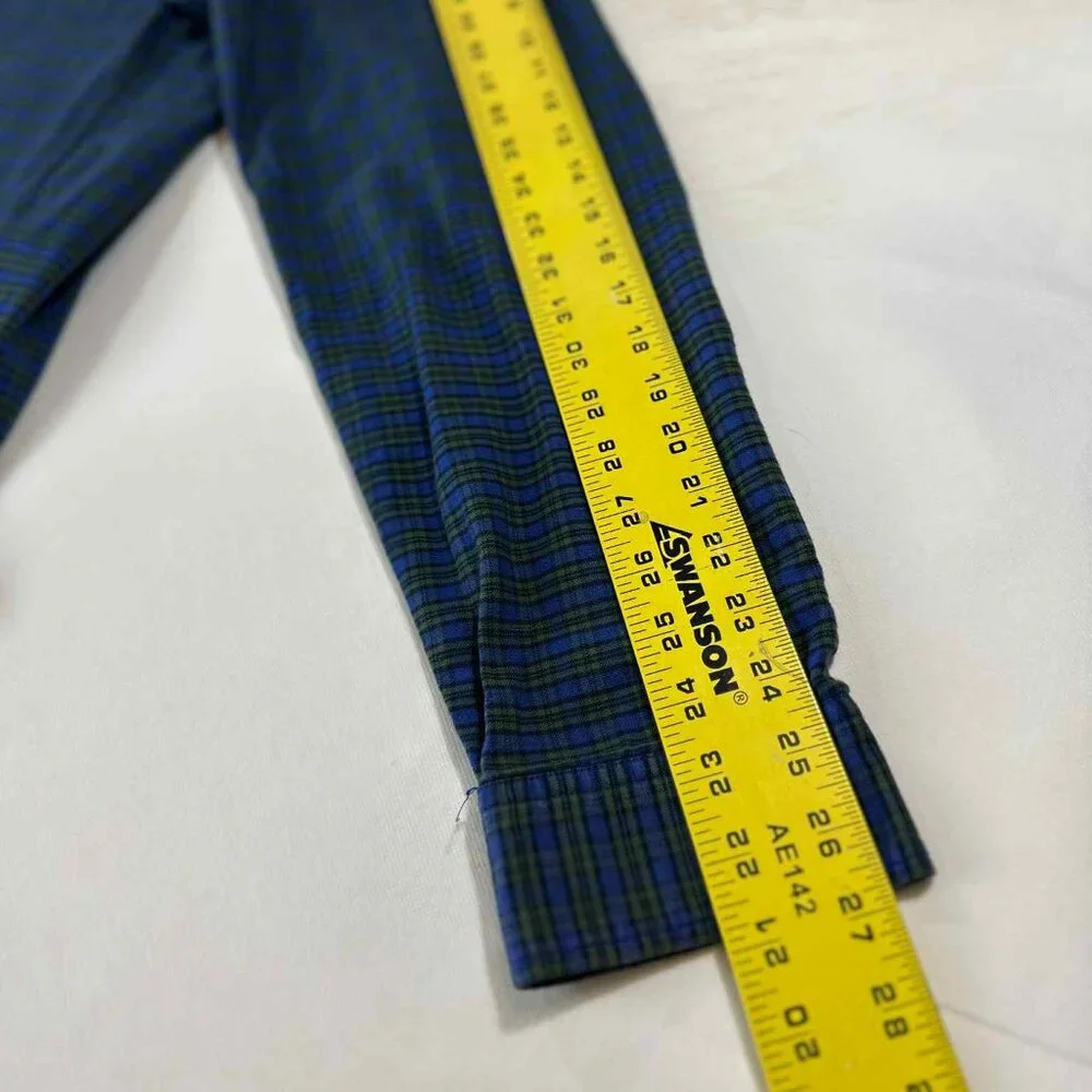 GAP Men’s L Standard Fit‎ Stretch Plaid Button-Down Shirt - Picture 11 of 14